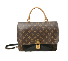 Load image into Gallery viewer, AUTHENTIC Louis Vuitton Marignan Black Monogram PREOWNED (WBA909)