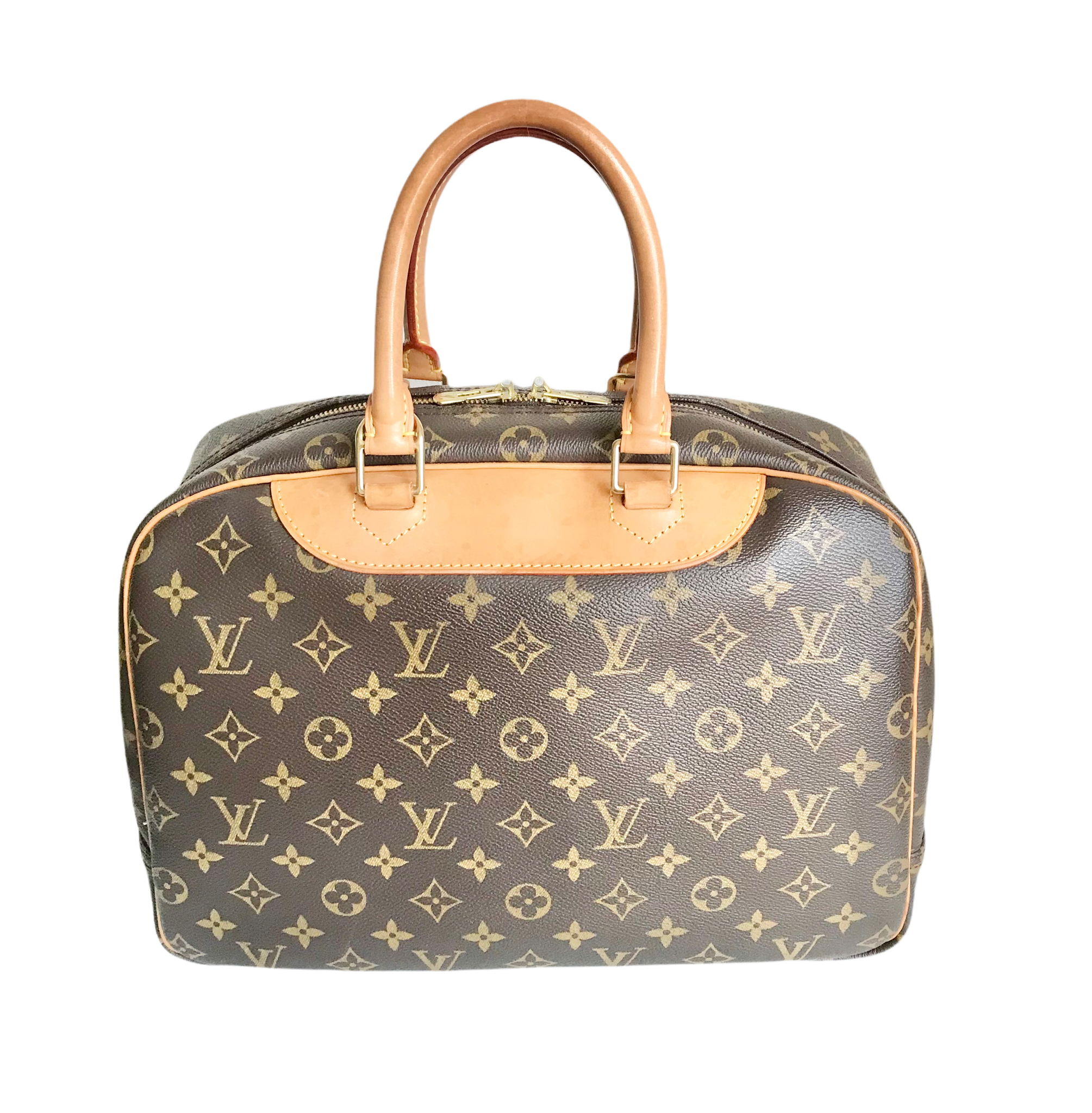 Louis Vuitton Deauville Hand Bag w/ Entrupy COA *Pre-Owned* Free Shipping