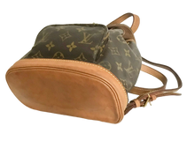Load image into Gallery viewer, AUTHENTIC Louis Vuitton Montsouris Monogram PM Backpack PREOWNED (WBA843)
