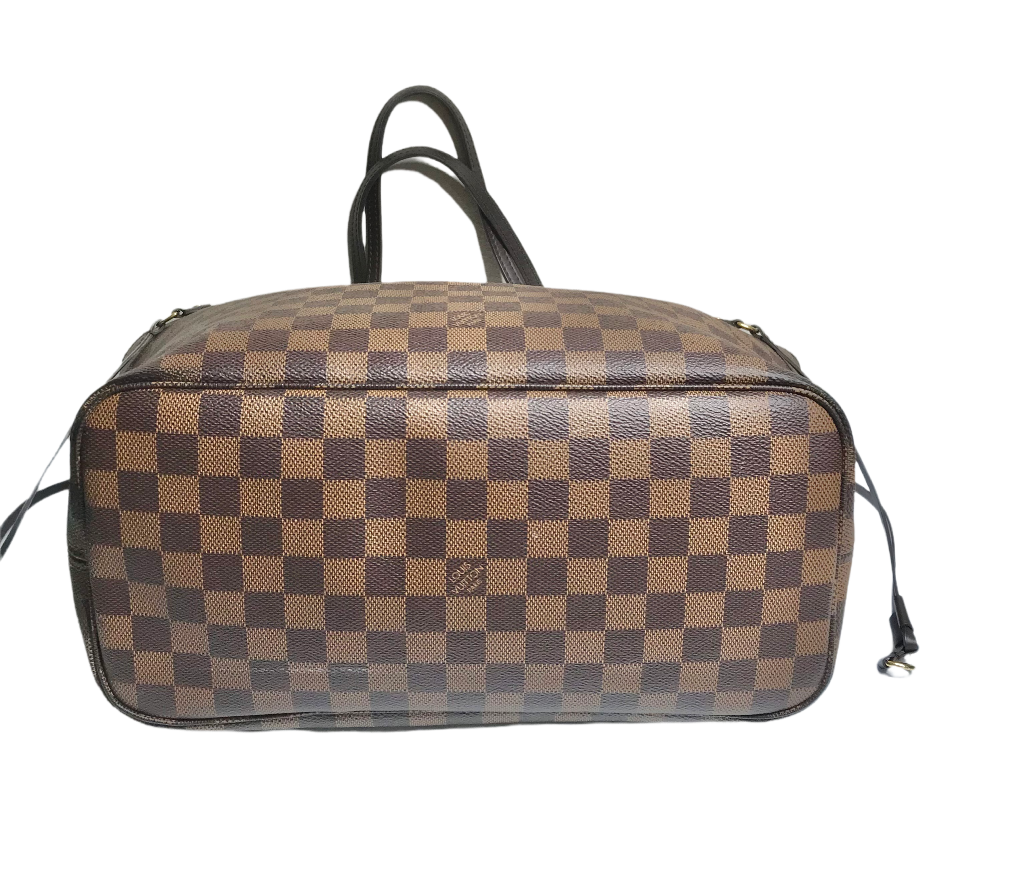 Louis Vuitton Neverfull Tote Damier MM Brown, Clear