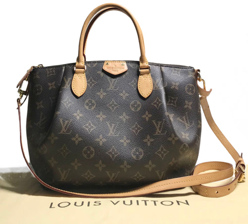 AUTHENTIC Louis Vuitton Turenne PM Monogram PREOWNED (WBA763)