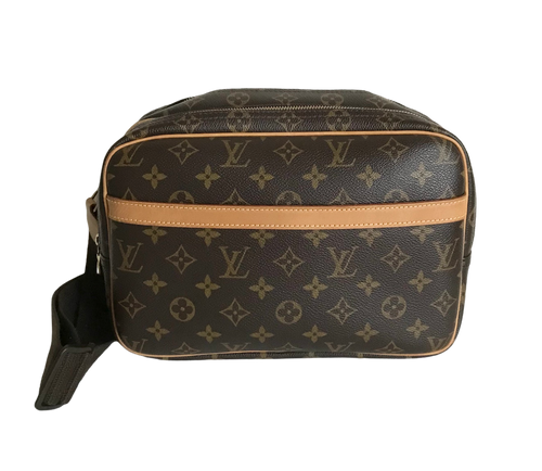 AUTHENTIC Louis Vuitton Reporter PM Monogram PREOWNED (WBA851)