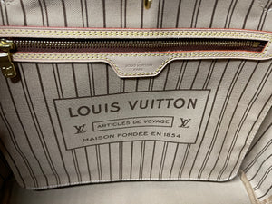 AUTHENTIC Louis Vuitton Neverfull Monogram MM PREOWNED (WBA373)