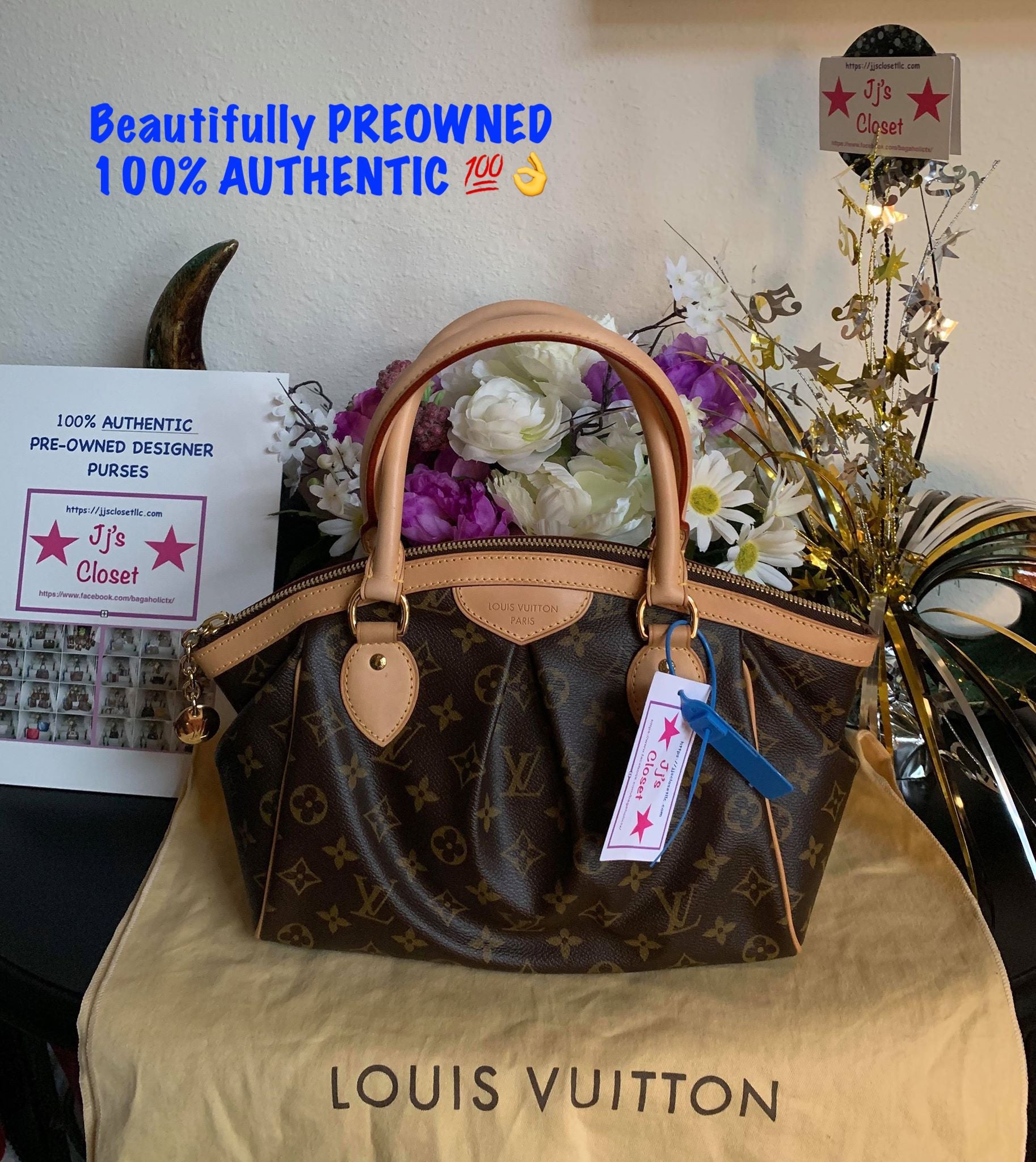 AUTHENTIC Louis Vuitton Tivoli PM PREOWNED – Jj's Closet, LLC