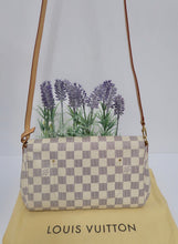 Load image into Gallery viewer, AUTHENTIC Louis Vuitton Favorite MM Damier Azur PREOWNED (WBA141)
