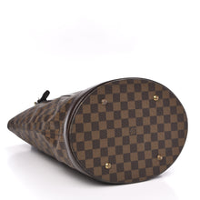 Load image into Gallery viewer, AUTHENTIC Louis Vuitton Bucket 27 Damier Ebene Marais PREOWNED (WBA423)