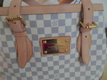 Load image into Gallery viewer, AUTHENTIC Louis Vuitton Hampstead Damier Azur MM Preowned