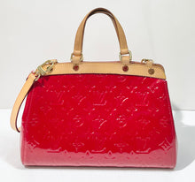Load image into Gallery viewer, AUTHENTIC Louis Vuitton Brea PM Vernis Pomme D’Amour PREOWNED (WBA514)