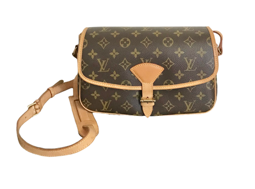 AUTHENTIC Louis Vuitton Sologne Monogram Crossbody PREOWNED (WBA878)