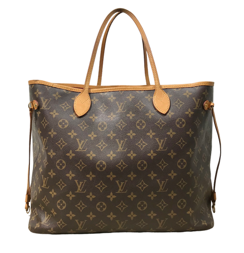 AUTHENTIC Louis Vuitton Neverfull Pivoine Monogram GM PREOWNED (WBA883)