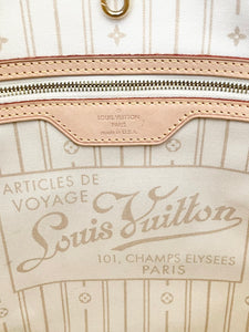 Louis Vuitton LV Neverfull MM new Beige Cloth ref.894195 - Joli Closet