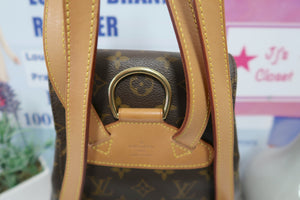AUTHENTIC Louis Vuitton Montsouris Monogram MM Backpack PREOWNED (WBA115)