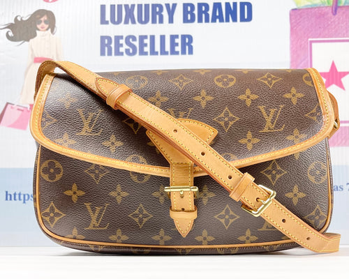 AUTHENTIC Louis Vuitton Sologne Monogram Crossbody PREOWNED (WBA344)