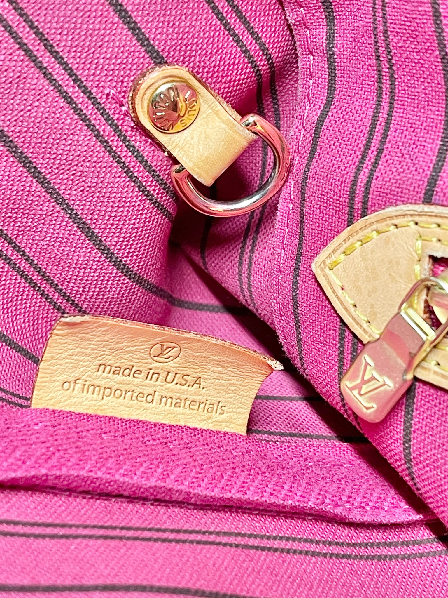 AUTHENTIC Louis Vuitton Neverfull Monogram MM PREOWNED (WBA370) – Jj's  Closet, LLC