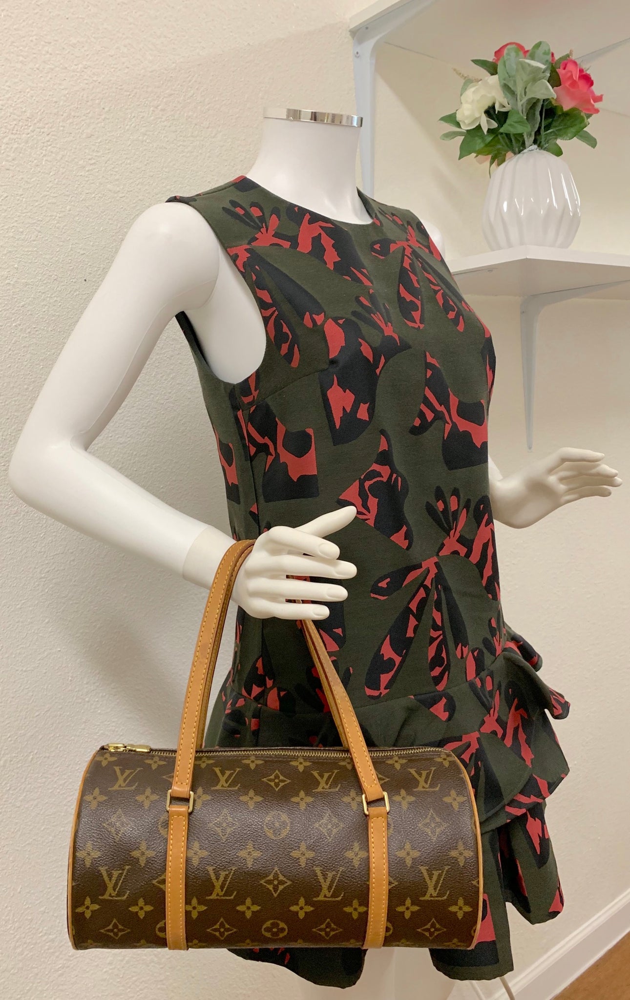 AUTHENTIC Louis Vuitton Papillon 30 Monogram Preowned Jj s Closet LLC