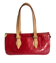 Load image into Gallery viewer, AUTHENTIC Louis Vuitton Rosewood Red Vernis Preowned (WBA639)
