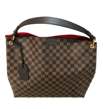 Load image into Gallery viewer, AUTHENTIC Louis Vuitton Graceful MM Damier Ebene PREOWNED (WBA805)