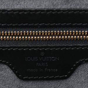 AUTHENTIC Louis Vuitton Lussac Black Epi Preowned (WBA605)