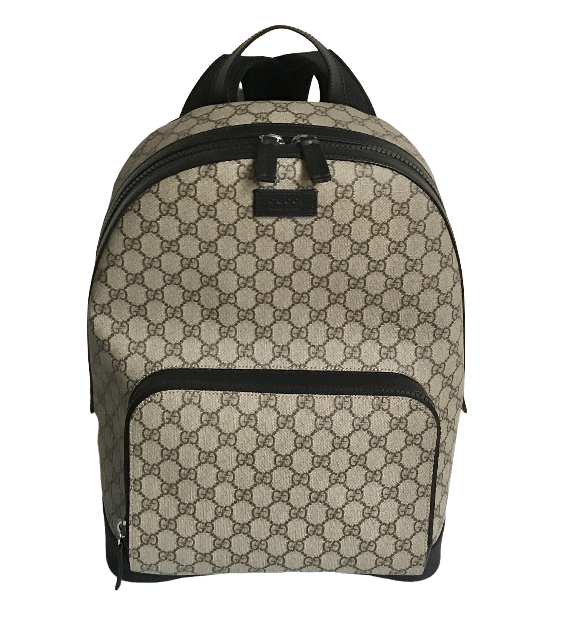 GG Supreme Backpack in Black - Gucci