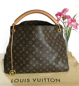 AUTHENTIC Louis Vuitton Artsy Monogram MM PREOWNED (WBA856)