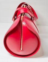 Load image into Gallery viewer, AUTHENTIC Louis Vuitton Soufflot Castillan Red Epi PREOWNED (WBA365)