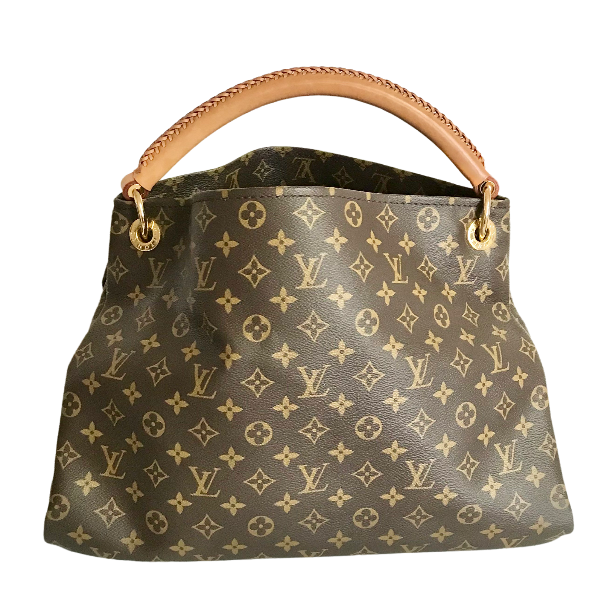 Louis Vuitton Artsy Handbag Monogram Canvas mm Brown