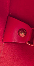 Load image into Gallery viewer, AUTHENTIC Louis Vuitton Soufflot Castillan Red Epi PREOWNED (WBA365)