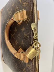 AUTHENTIC Louis Vuitton Alma Monogram PM PREOWNED (WBA296)