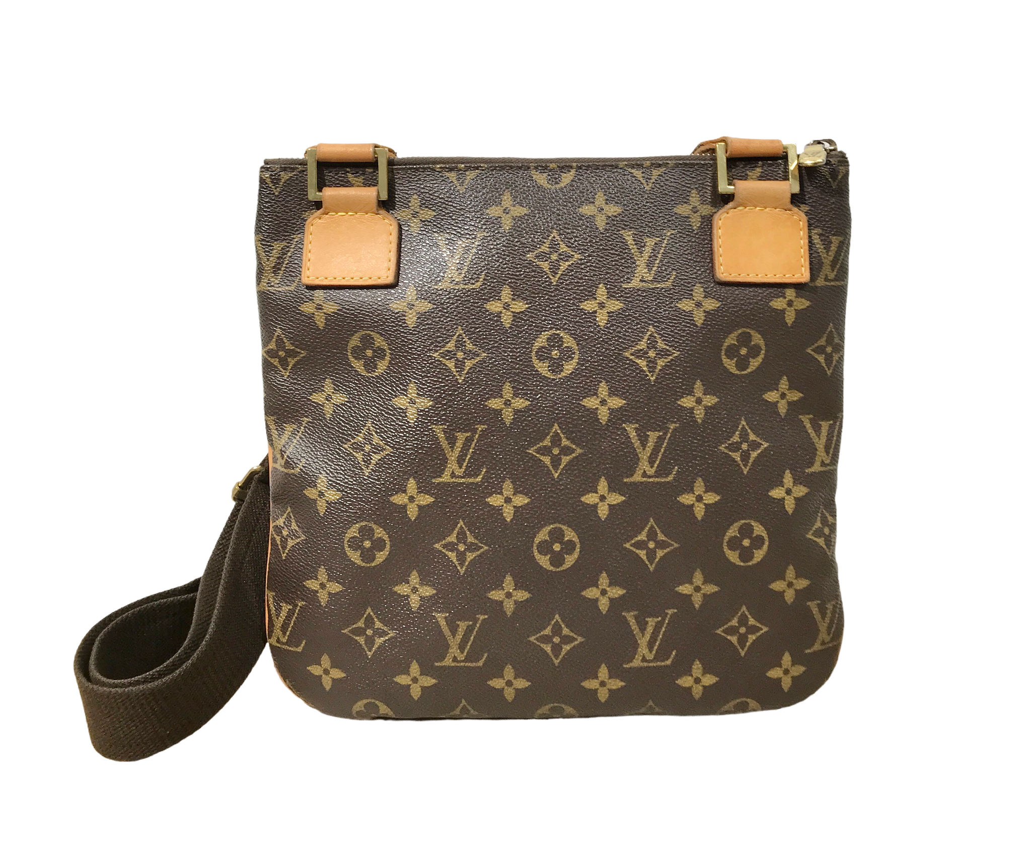 AUTHENTIC Louis Vuitton Monogram Bosphore Pochette PREOWNED AUTHENTIC Louis Vuitton Monogram Bosphore Pochette PREOWNED