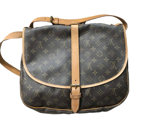 Louis Vuitton shoulder bag 'Saumur Monogram Flore'. 'Col…