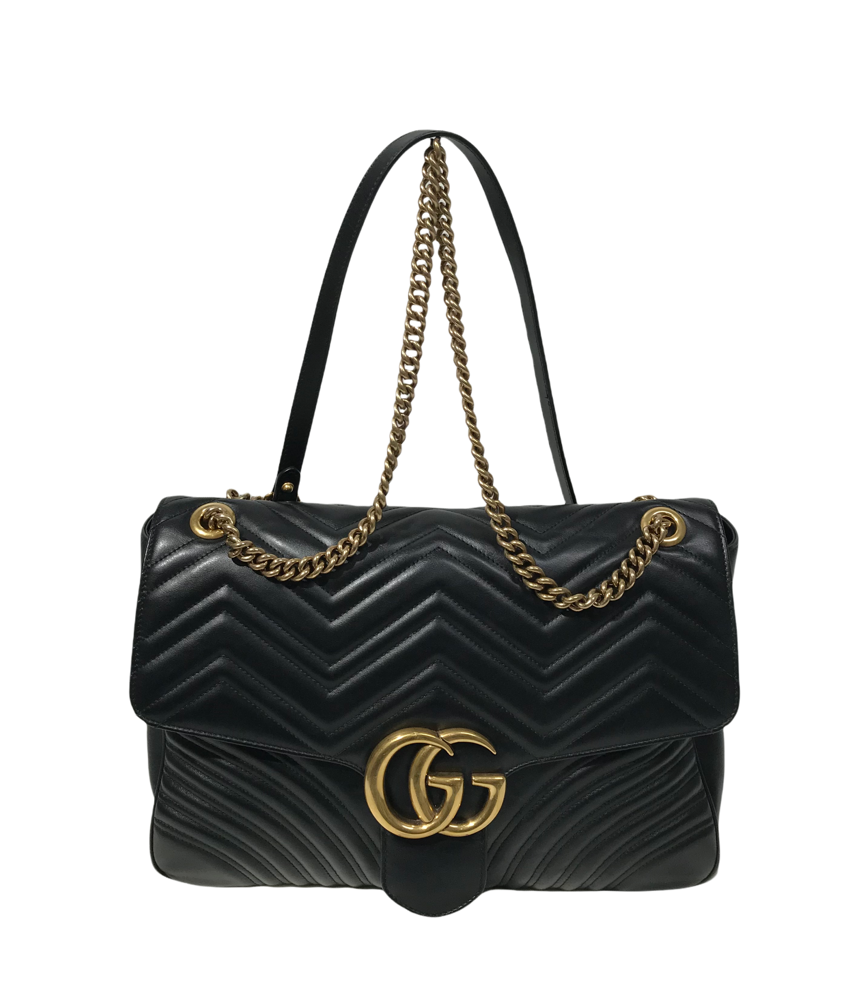 Gucci Marmont Interlocking GG Crossbody Bag