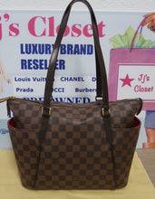 Load image into Gallery viewer, AUTHENTIC Louis Vuitton Totally PM Damier Ebene PREOWNED (WBA058)