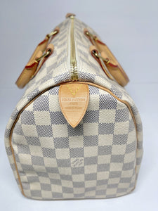 AUTHENTIC Louis Vuitton Monogram Speedy 30 Bandouliere PREOWNED (WBA10 –  Jj's Closet, LLC