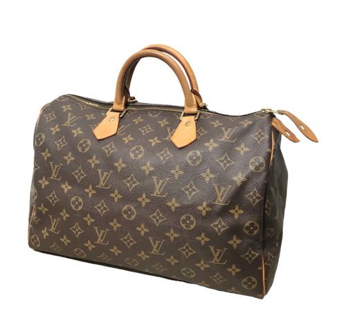 AUTHENTIC Louis Vuitton Speedy 35 Monogram PREOWNED (WBA952)