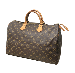 Louis Vuitton Monogram Leather Speedy 35