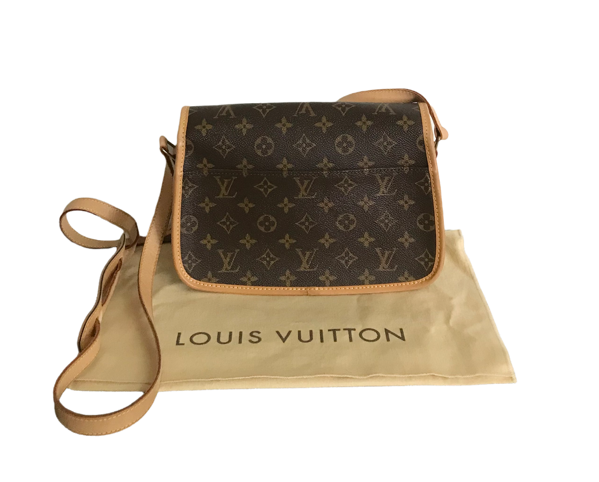AUTHENTIC Louis Vuitton Sologne Monogram Crossbody PREOWNED (WBA871) – Jj's  Closet, LLC