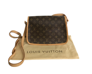 AUTHENTIC Louis Vuitton Sologne Monogram Crossbody PREOWNED (WBA871)