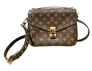 AUTHENTIC Louis Vuitton Pochette Metis Monogram PREOWNED (WBA993) – Jj's  Closet, LLC