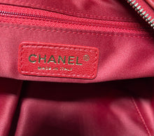 Load image into Gallery viewer, AUTHENTIC CHANEL Quilted Lambskin Camera Bag Red PREOWNED (WBA377)