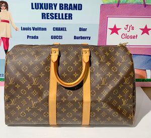 AUTHENTIC Louis Vuitton Keepall 45 PREOWNED (WBA262)