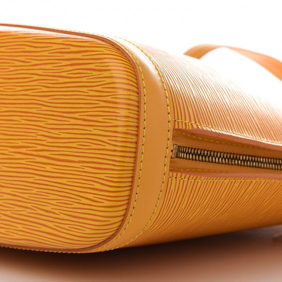 Louis Vuitton Tassil Yellow Epi Leather Lussac Tote Bag - Yoogi's