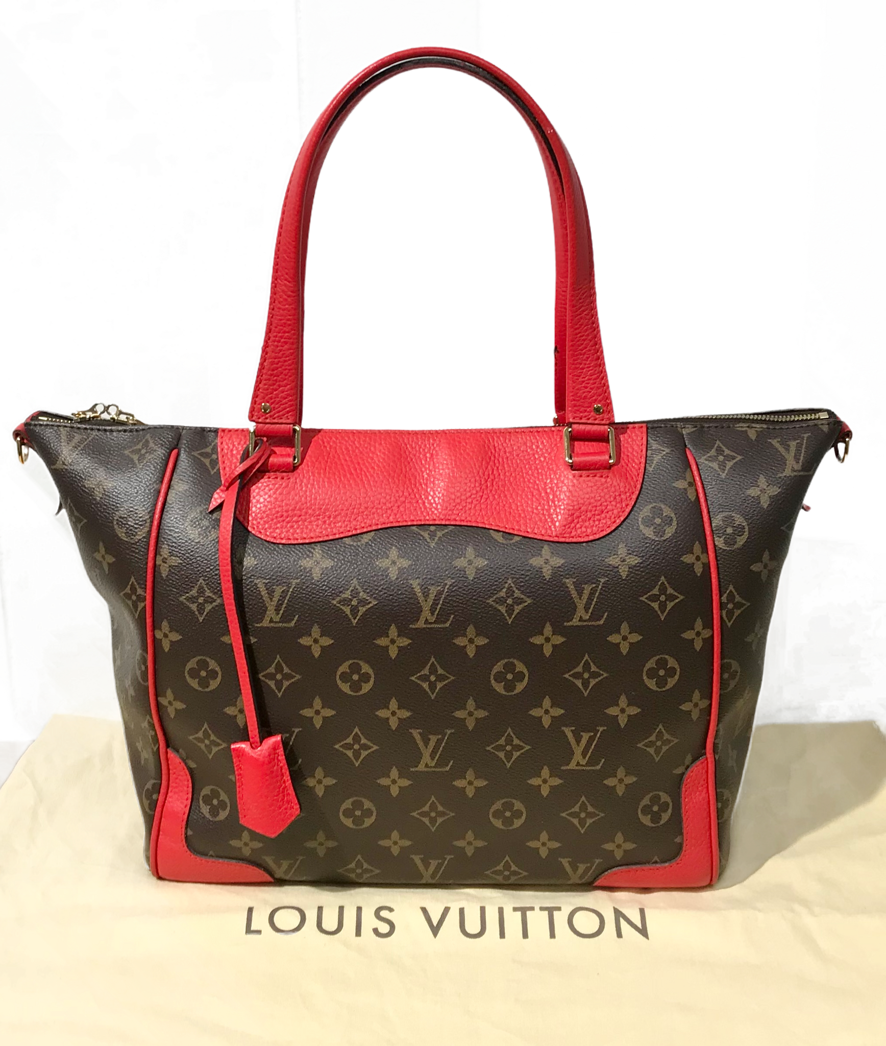 AUTHENTIC Louis Vuitton Estrela NM Coquelicot Monogram PREOWNED WBA86 Jj s Closet LLC
