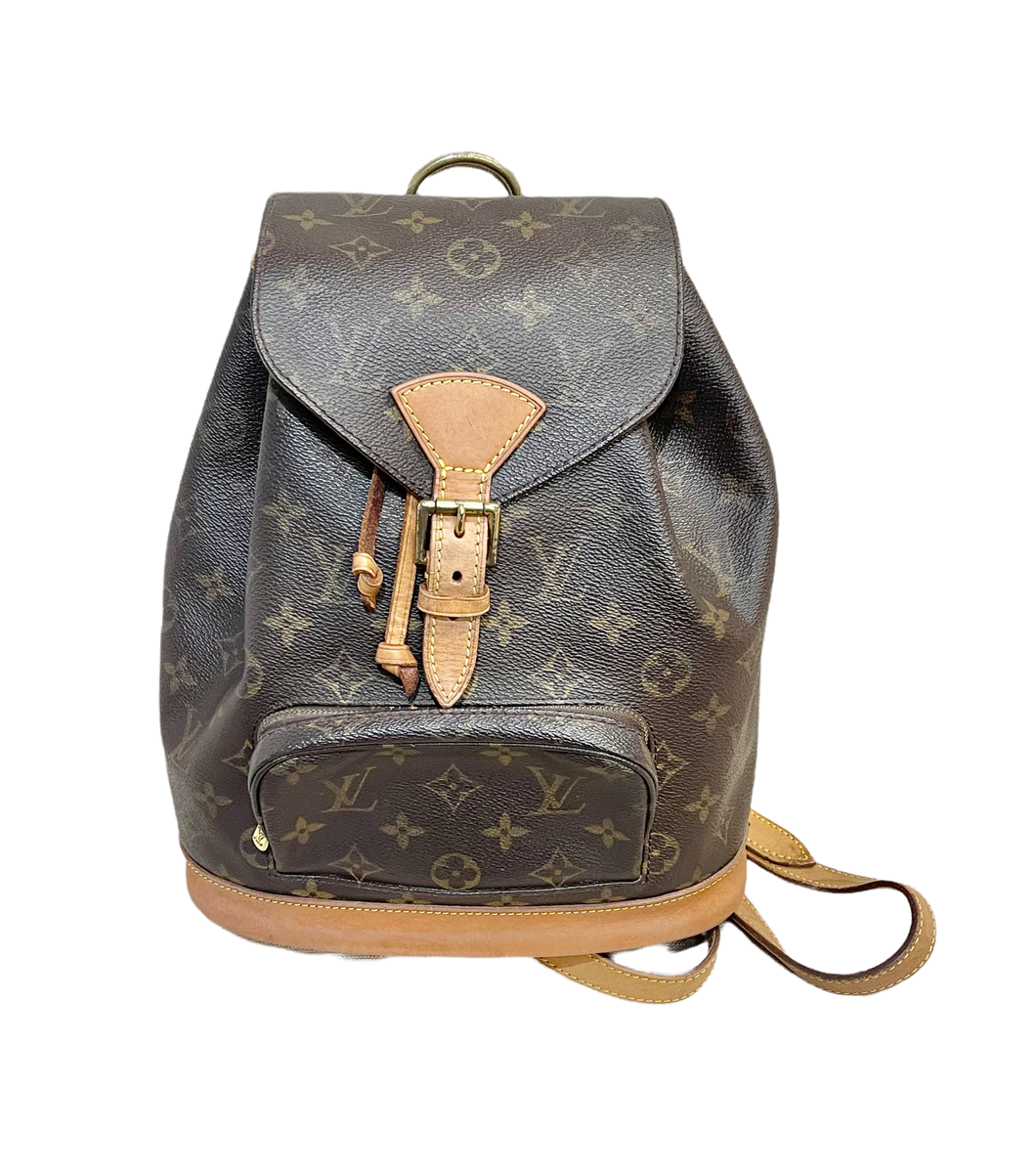 Montsouris MM, Used & Preloved Louis Vuitton Backpack