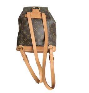 AUTHENTIC Louis Vuitton Montsouris Monogram MM Backpack PREOWNED (WBA937)