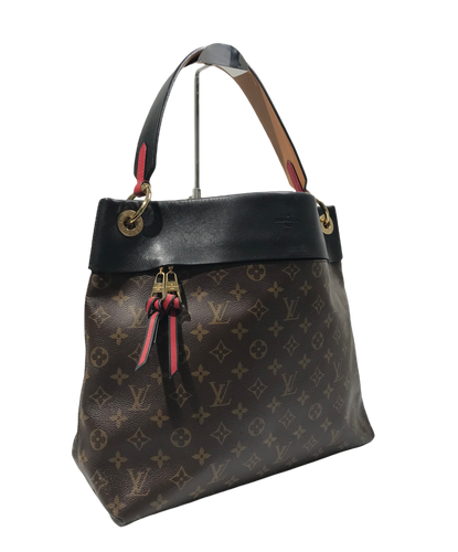 AUTHENTIC Louis Vuitton Tuileries Black Hobo PREOWNED (WBA691)