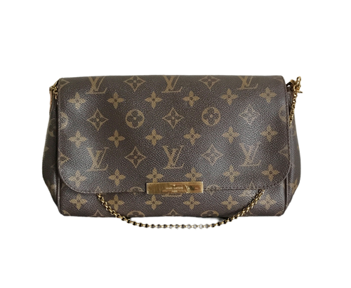 AUTHENTIC Louis Vuitton Favorite MM Monogram PREOWNED (WBA904)