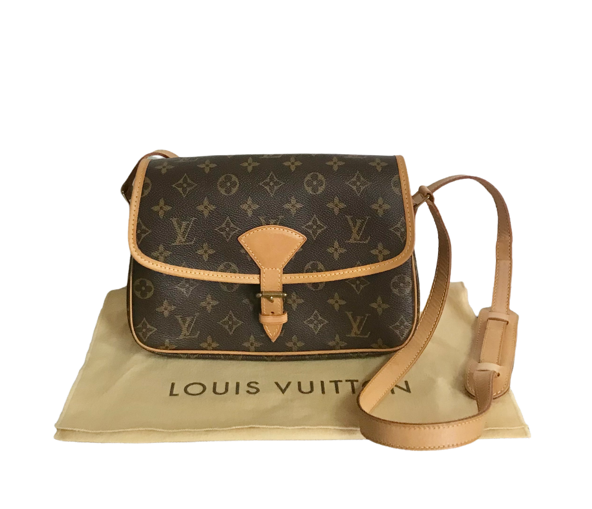 AUTHENTIC Louis Vuitton Sologne Monogram Crossbody PREOWNED (WBA871) – Jj's  Closet, LLC