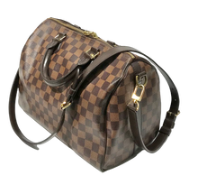 Load image into Gallery viewer, AUTHENTIC Louis Vuitton Speedy 30 Bandouliere Damier Ebene PREOWNED (WBA627)