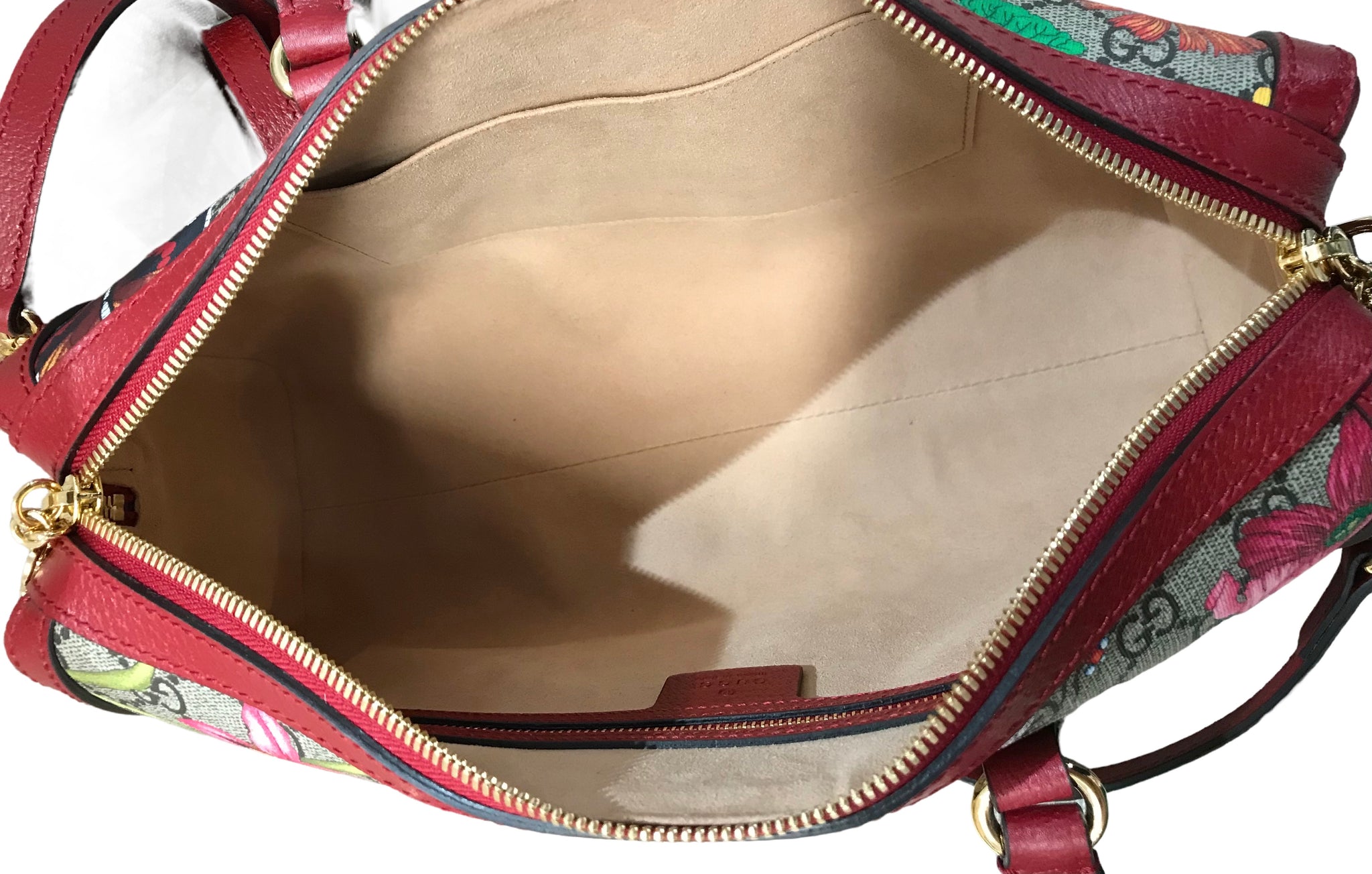 🆕️ Authentic GUCCI GG SUPREME MONOGRAM FLORA OPHIDIA Chain Shoulder Bag
