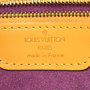 AUTHENTIC Louis Vuitton Saint Jacques GM Epi Tassil Preowned (WBA998)
